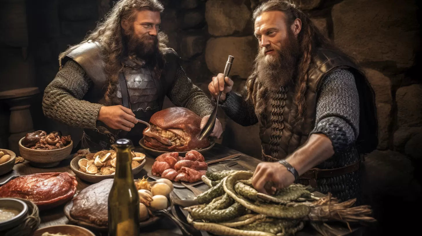 Que mangeaient les vikings