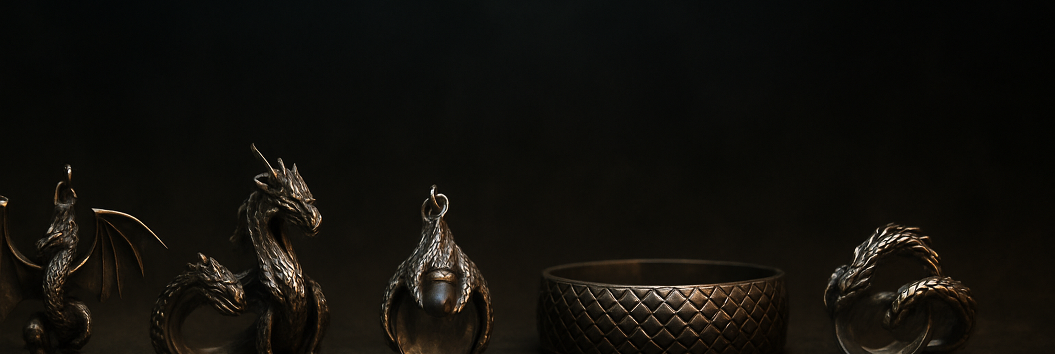 Bannière Bijoux Dragon médiéval-fantastique — Médiéfan