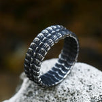 Bague tournante anti-stress écriture elfique - Vignette | Médiéfan