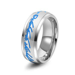 Bague tournante anti-stress écriture elfique - Vignette | Médiéfan