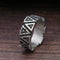 Anneau Viking Valknut - Le Nœud des Occis Argent / 7