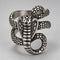 Bague Cobra Royal Enroulé Argent vieilli / 13