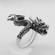 Bague Dragon Japonais C027 / resizable