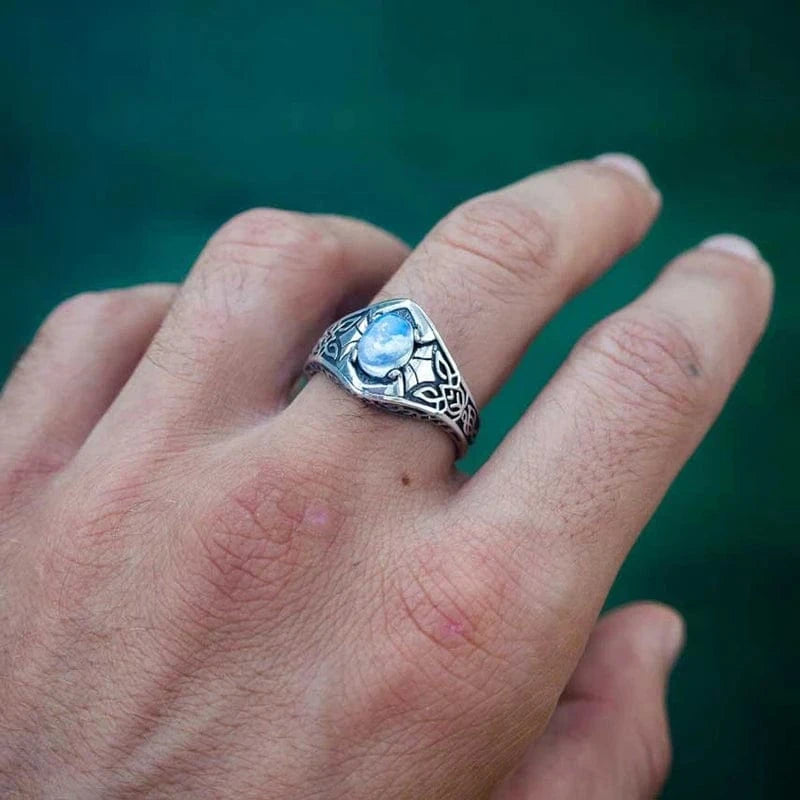 Bague en pierre de lune