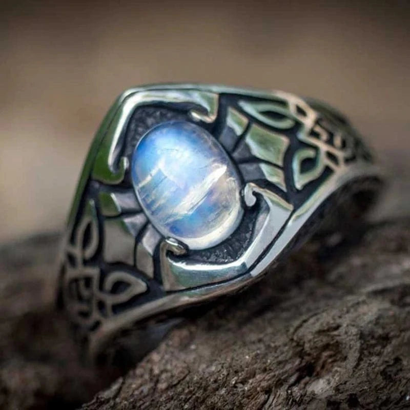 Bague en pierre de lune