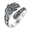 Bague Enveloppante Main de Fatima Vieillie Réglable