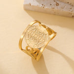 Bague Large Cube de Métatron - Vignette | Médiéfan