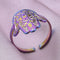 Bague Large Main de Fatima à Arabesques Irisé / Réglable