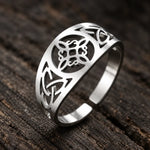 Bague Ouverte Nœud de Sorcière à Volutes - Vignette | Médiéfan