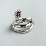 Bague Serpent Dressé Lisse - Vignette | Médiéfan