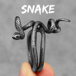 Bague Serpent Enroulé en Triple Tour - Vignette | Médiéfan
