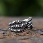 Bague Serpent Triple Enroulement - Vignette | Médiéfan