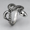 Bague Squelette de Serpent à Crâne 12