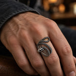 Bague Squelette de Serpent en Spirale - Vignette | Médiéfan