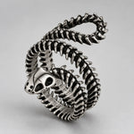 Bague Squelette de Serpent en Spirale - Vignette | Médiéfan