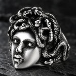 Bague Tête de Méduse Sculptée - Vignette | Médiéfan