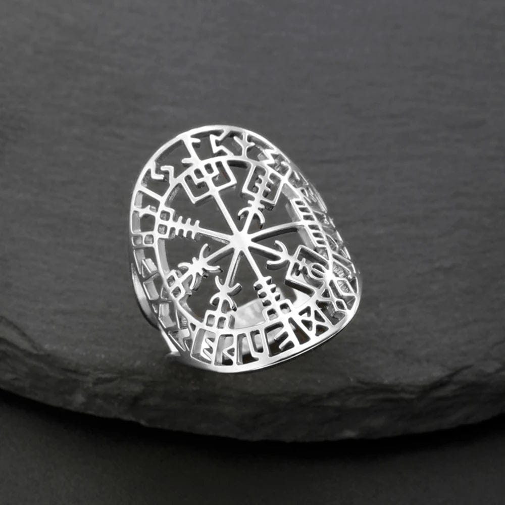 Bague Viking Femme Argenté / redimensionnable