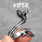 Bague Vipère Gueule Ouverte - Vignette | Médiéfan