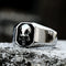 Bagues templiers Vintage en acier inoxydable pour hommes et femmes, Hip Hop, motard, croix, guerriers, bouclier rouge, amulette, bijoux cadeaux YYYY35 / 9