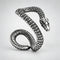 Bijou d'Oreille Petit Serpent Écaillé