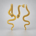 Boucles d'Oreilles Serpent Traversant - Vignette | Médiéfan