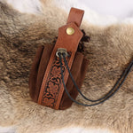 Bourse simili-cuir motif feuilles - Vignette | Médiéfan