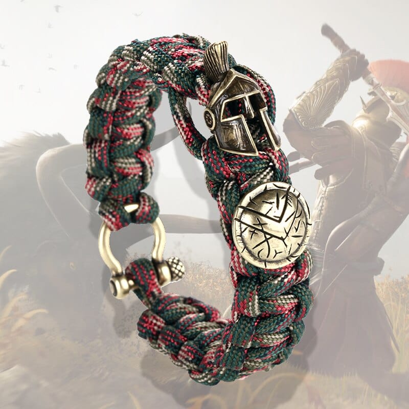 Bracelet à corde Spartiate