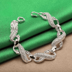 Bracelet Chaîne Tête de Dragon - Vignette | Médiéfan