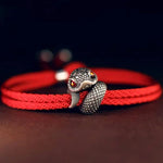 Bracelet Cordon Serpent Lové - Vignette | Médiéfan