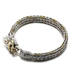 Bracelet Dragon à la Perle Or et Argent - Vignette | Médiéfan
