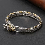 Bracelet Dragon à la Perle Or et Argent - Vignette | Médiéfan