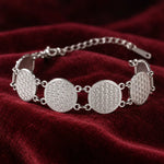 Bracelet Fleur de Vie à Pétales Gravés - Vignette | Médiéfan