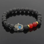 Bracelet Pierre de Lave Main de Fatima - Vignette | Médiéfan