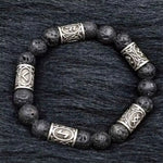 Bracelet Pierre de Lave Runique - Vignette | Médiéfan