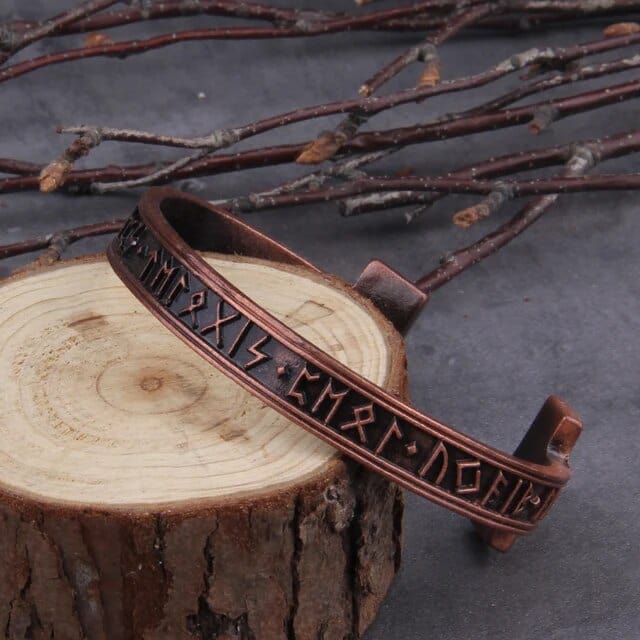 Bracelet Runes Bronze