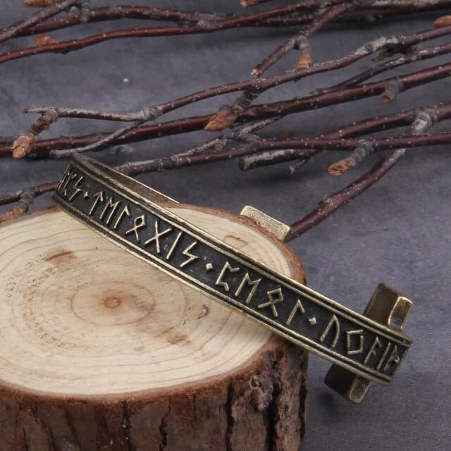Bracelet Runes Or