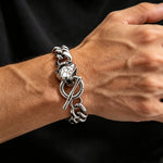 Bracelet Serpent Homme Maille Gourmette - Vignette | Médiéfan