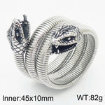 Bracelet Spirale à Deux Têtes de Serpent - Vignette | Médiéfan