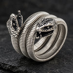 Bracelet Spirale à Deux Têtes de Serpent - Vignette | Médiéfan