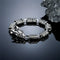 Bracelets vintage tête de dragon pour hommes, style steampunk, en acier inoxydable, bracelet de motard, bijou scandinave rock pour homme Dragon / 23 cm
