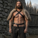 Cape d'Épaule Viking à Harnais - Vignette | Médiéfan
