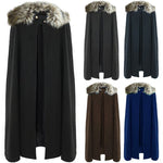 Cape médiévale avec col en fourrure - Vignette | Médiéfan