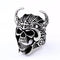 Chevalière Crâne Viking BR8-692 / 11