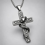 Collier Croix au Serpent - Vignette | Médiéfan