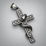 Collier Croix au Serpent - Vignette | Médiéfan