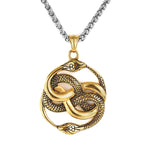 Collier Double Serpent Infini - Vignette | Médiéfan