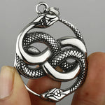 Collier Double Serpent Infini - Vignette | Médiéfan