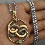 Collier Double Serpent Infini - Vignette | Médiéfan