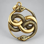 Collier Double Serpent Infini - Vignette | Médiéfan