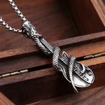 Collier Guitare au Serpent - Vignette | Médiéfan